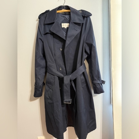 Vintage Oscar de la Renta Oversized Trench - Picture 3 of 9